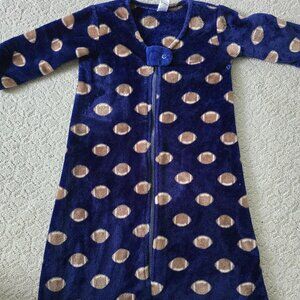 Football Long Sleeve Fleece Sleepsack